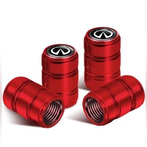 New infiniti Blue Tire Valves!